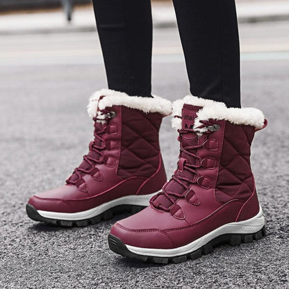 Insulated Waterproof Winter Boots for Snow