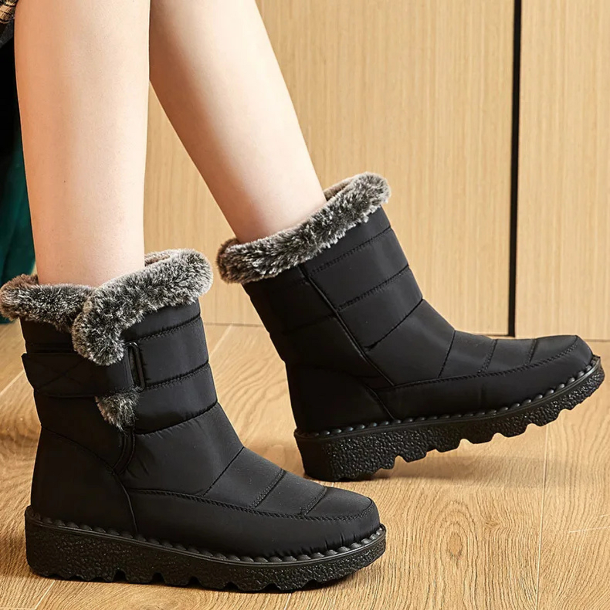 Insulated Waterproof Snow Boots for Warmth and Comfort