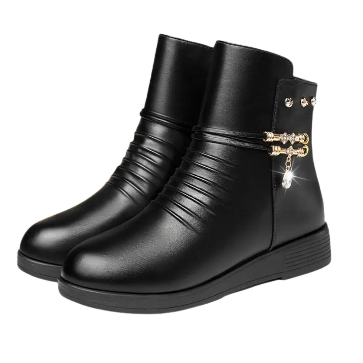 Elegant Suede Ankle Boots for Cozy Winter Wear
