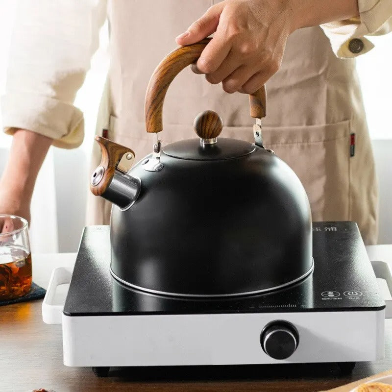 Whistling Stainless Steel Kettle – 2.5L or 3L with Sound Indicator