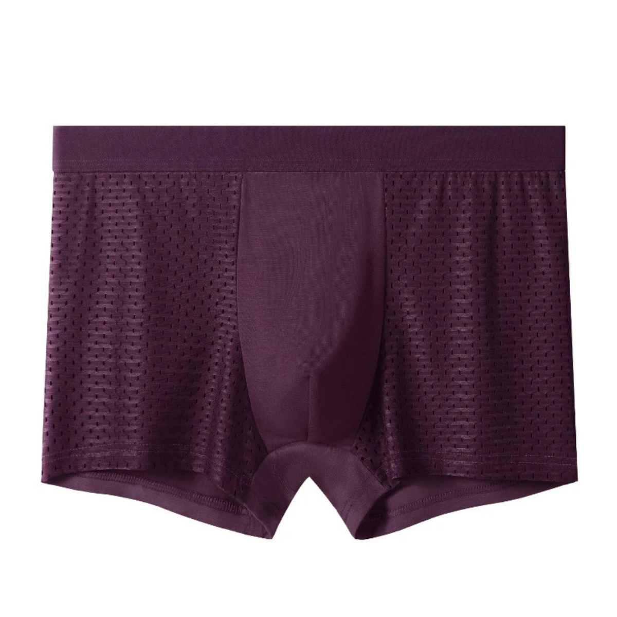 Lightweight Ice Silk Boxers for Men - Breathable Comfort