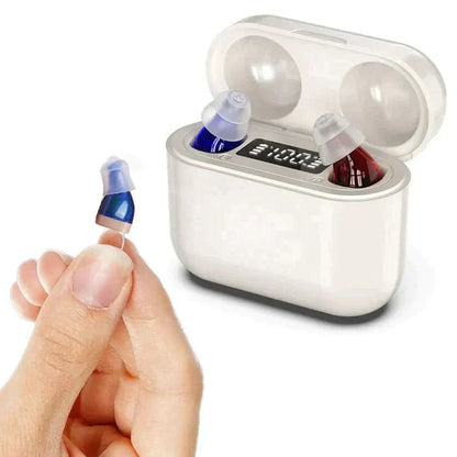 Rechargeable Invisible Hearing Aids for Adults – Pair