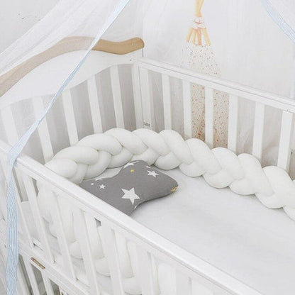 CozyGuard Baby Crib Bumper – Soft & Safe Protection
