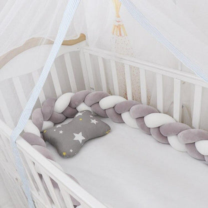 CozyGuard Baby Crib Bumper – Soft & Safe Protection