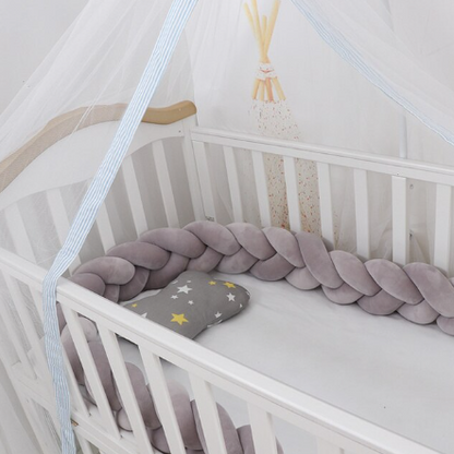 CozyGuard Baby Crib Bumper – Soft & Safe Protection