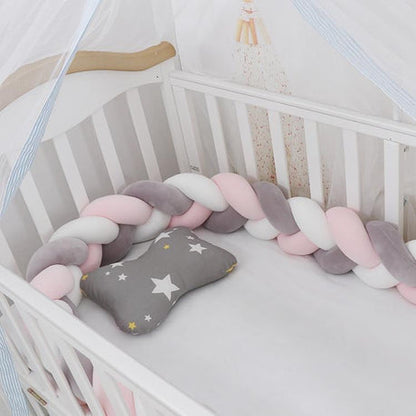 CozyGuard Baby Crib Bumper – Soft & Safe Protection