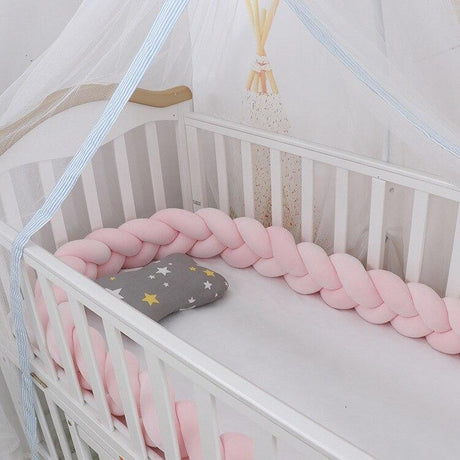 CozyGuard Baby Crib Bumper – Soft & Safe Protection