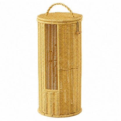 Chic Woven Toilet Paper Stand for Stylish Storage