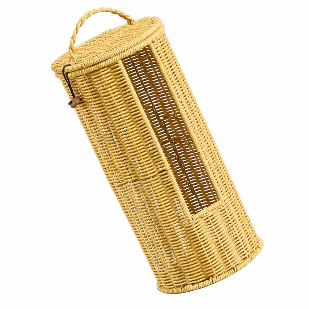 Chic Woven Toilet Paper Stand for Stylish Storage