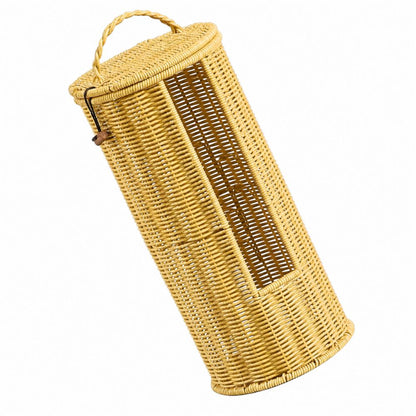 Chic Woven Toilet Paper Stand for Stylish Storage