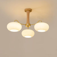 Brass & Natural wood color