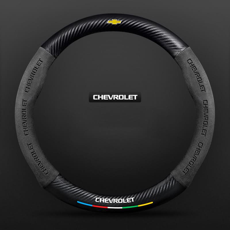 Breathable Leather Steering Wheel Cover – Non-Slip Grip