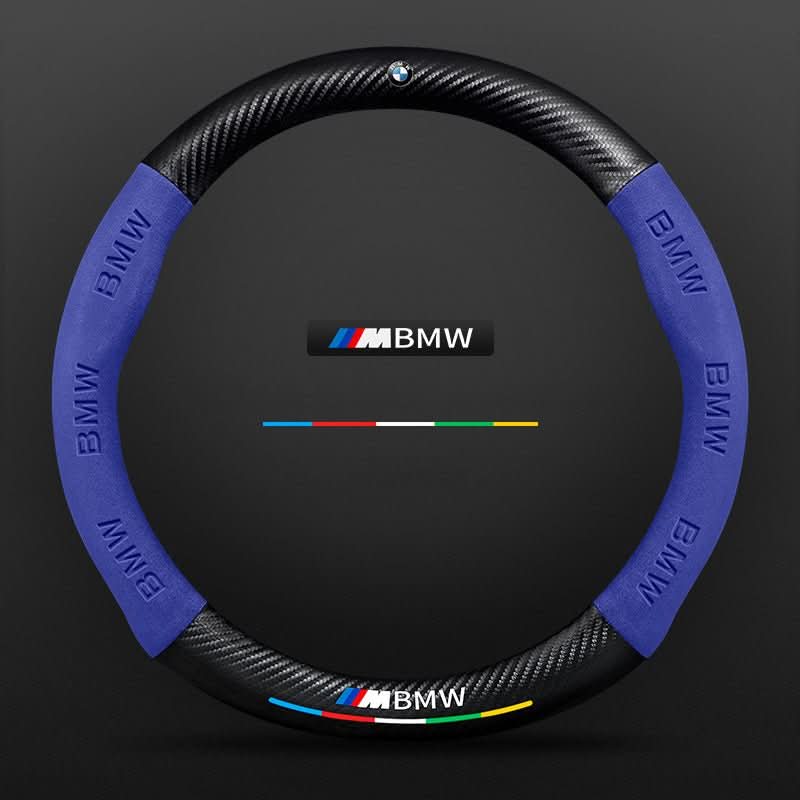 Breathable Leather Steering Wheel Cover – Non-Slip Grip