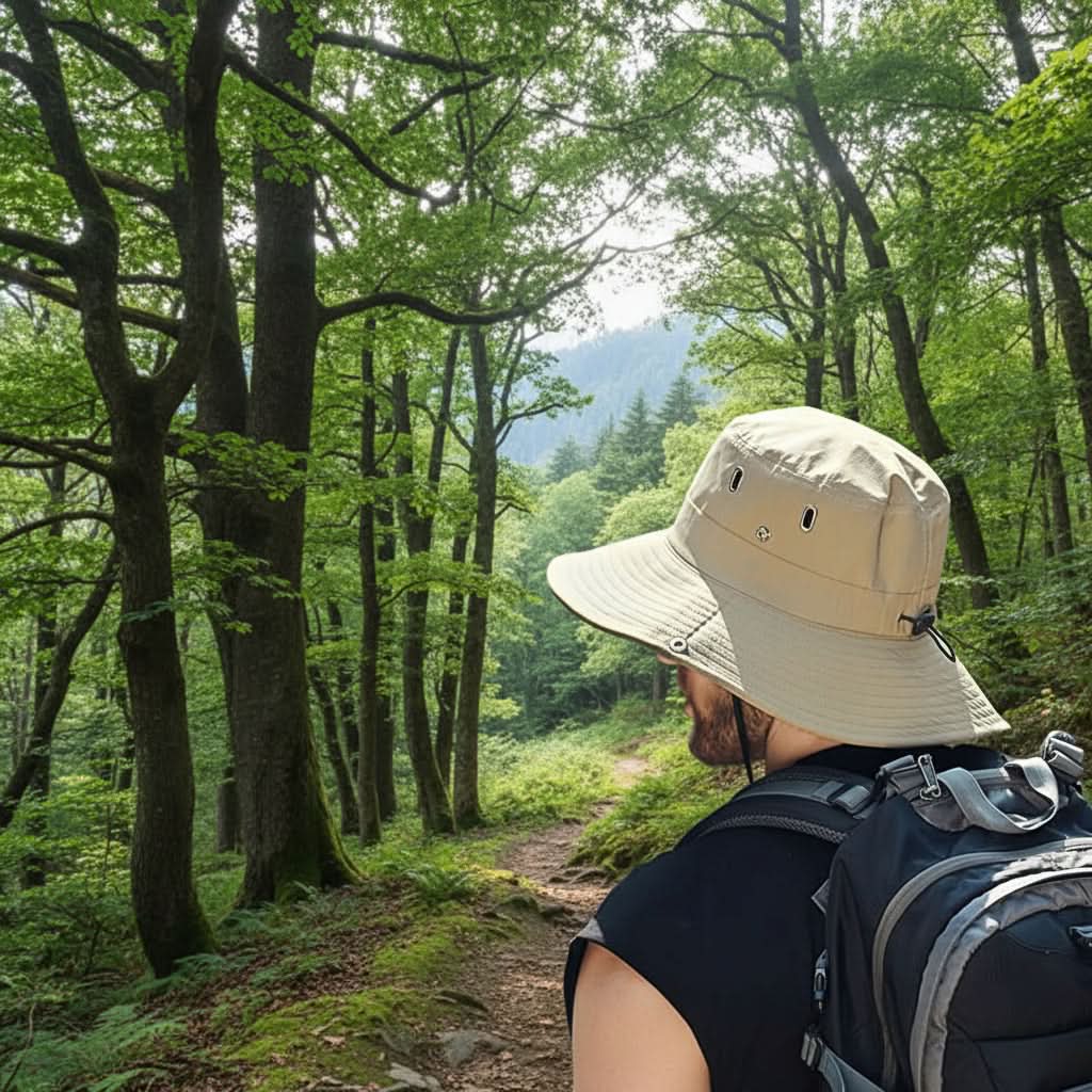 UV Protection Hat for Travel, Camping, and Beach Activities