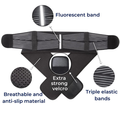 Pelvis Alignment Support Belt for Improved Posture and Pain Relief