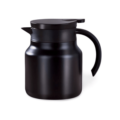 Ceramic Insulated Teapot with Stainless Steel Strainer for Hot/Cold Tea