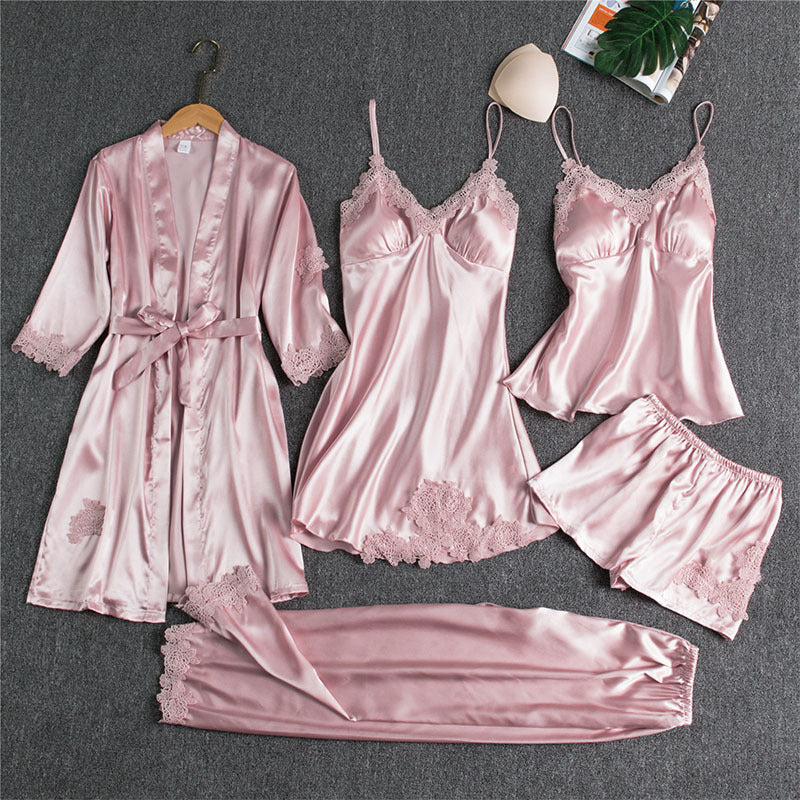 Chic Comfort - Stylish Sling Pajama Set for Every Season