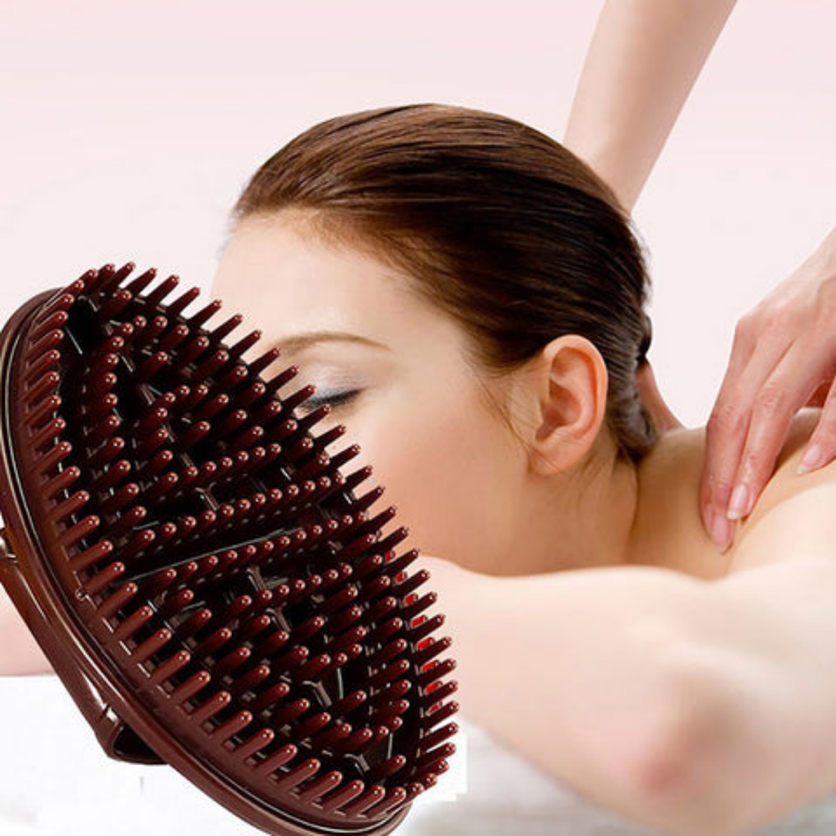Body Brush for Soothing Massage