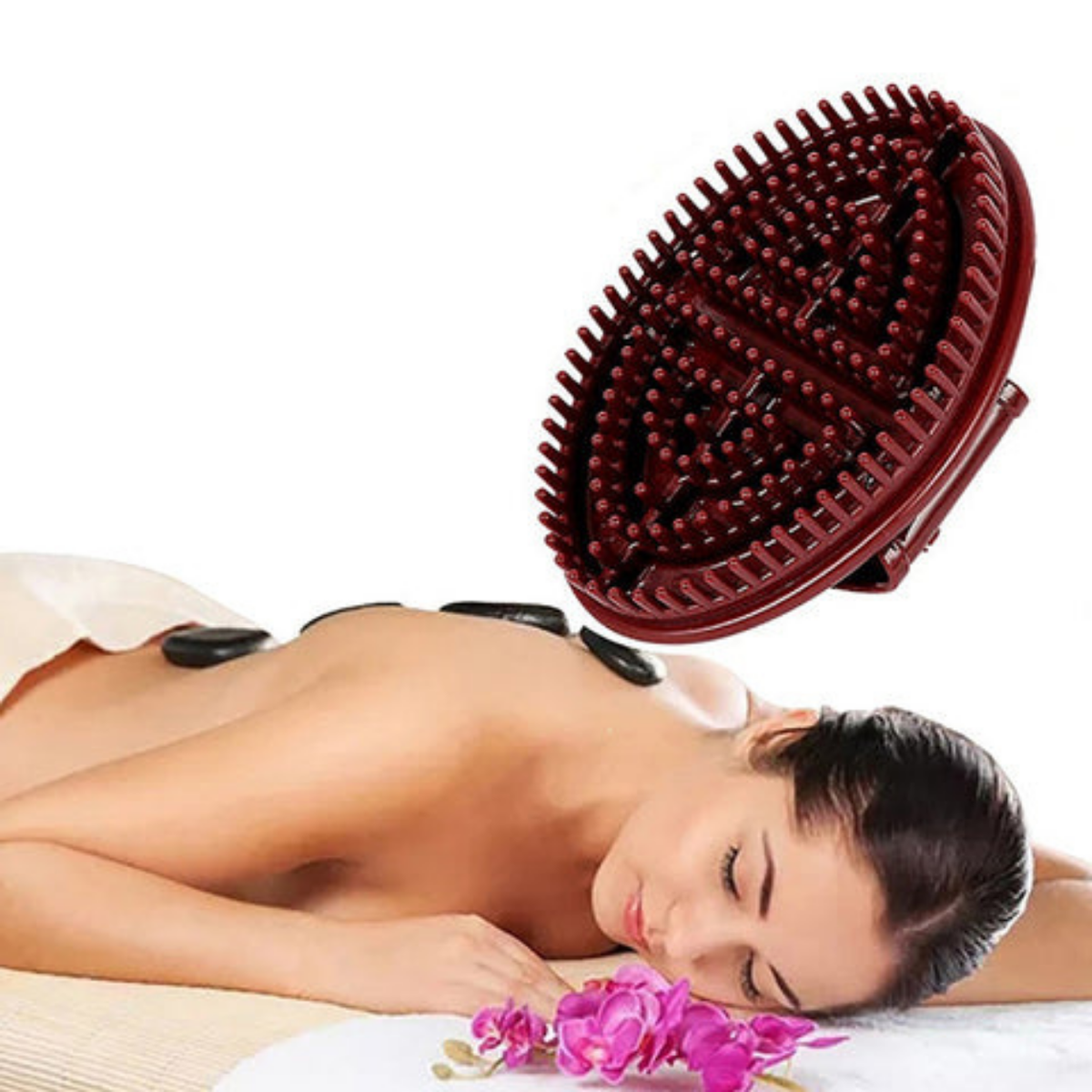 Body Brush for Soothing Massage