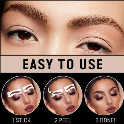 Instant Brow Perfection - Achieve Flawless Arches in Seconds!