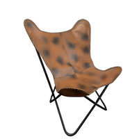 Brown Leather - Black Frame (Model 
