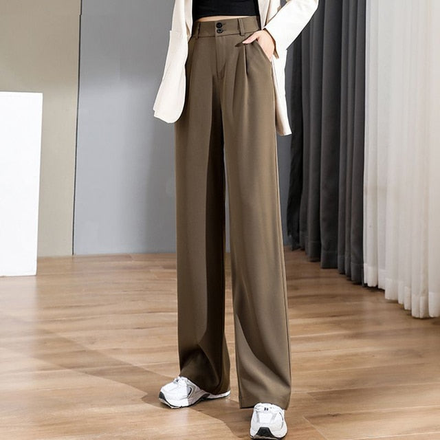 Effortlessly Stylish Relaxed Fit Trousers