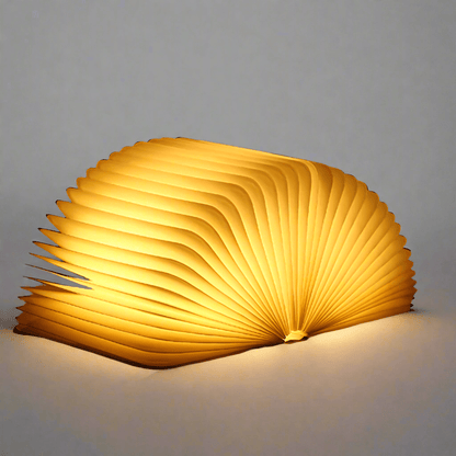 Charming Wood-Designed LED Reading Lamp