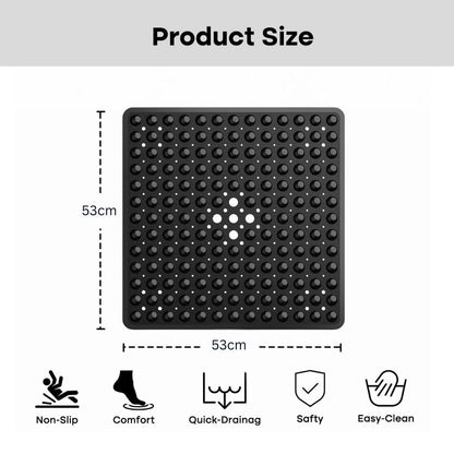 Secure & Stylish Non-Slip Bath Mat for Ultimate Safety