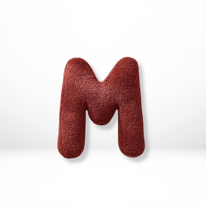 Personalized Velvet Letter Pillow | Cozy Home Decor