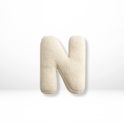 Personalized Velvet Letter Pillow | Cozy Home Decor