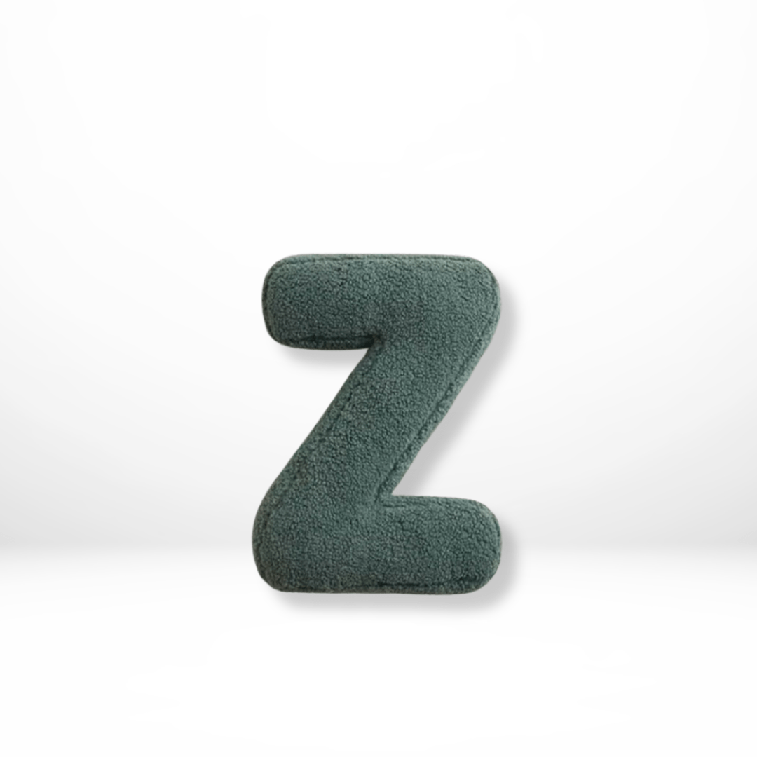 Personalized Velvet Letter Pillow | Cozy Home Decor