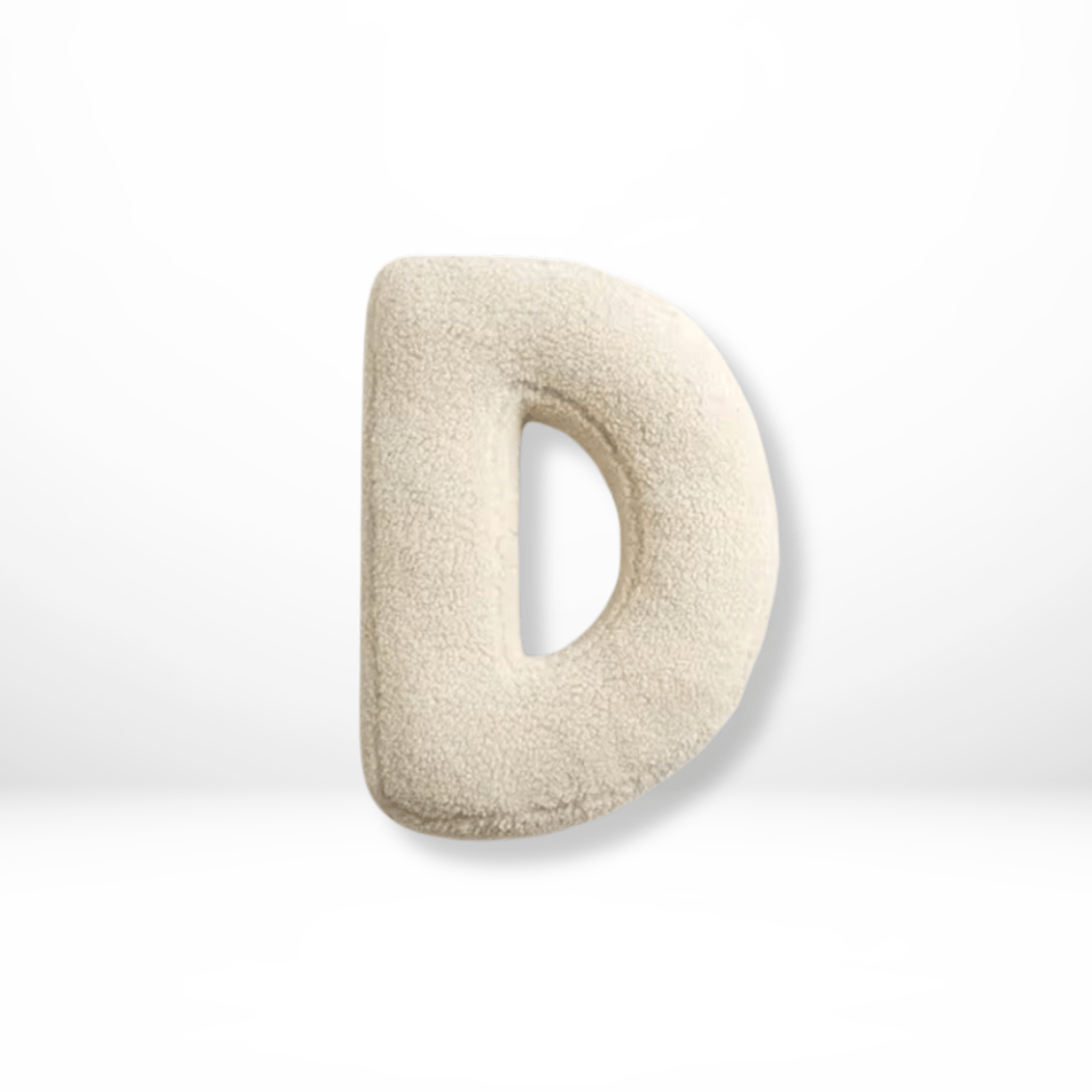 Personalized Velvet Letter Pillow | Cozy Home Decor