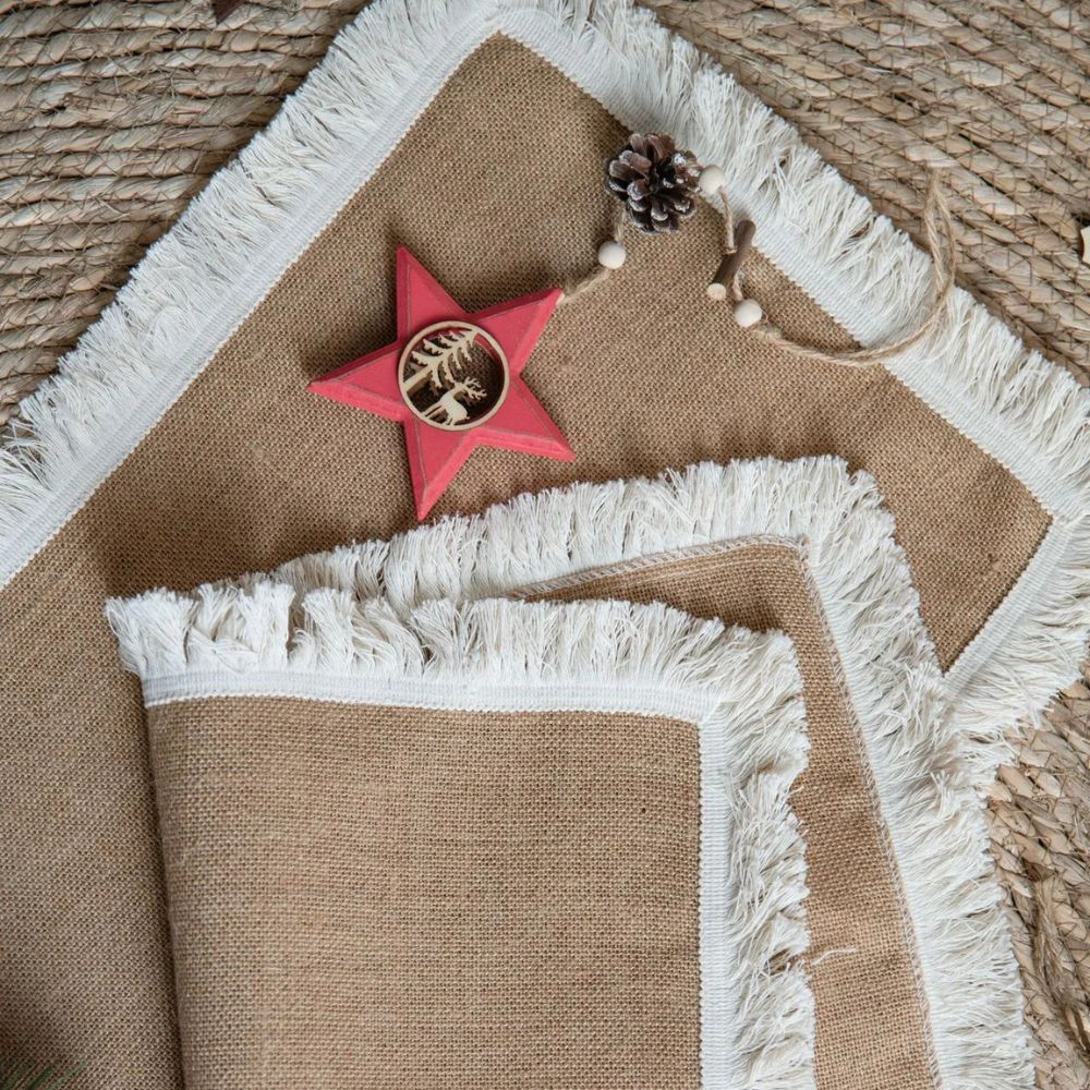 Chic Natural Jute Table Runner for Every Occasion