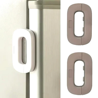 Child Safety Lock for Refrigerators and Cabinets | Dual Button Mechanism