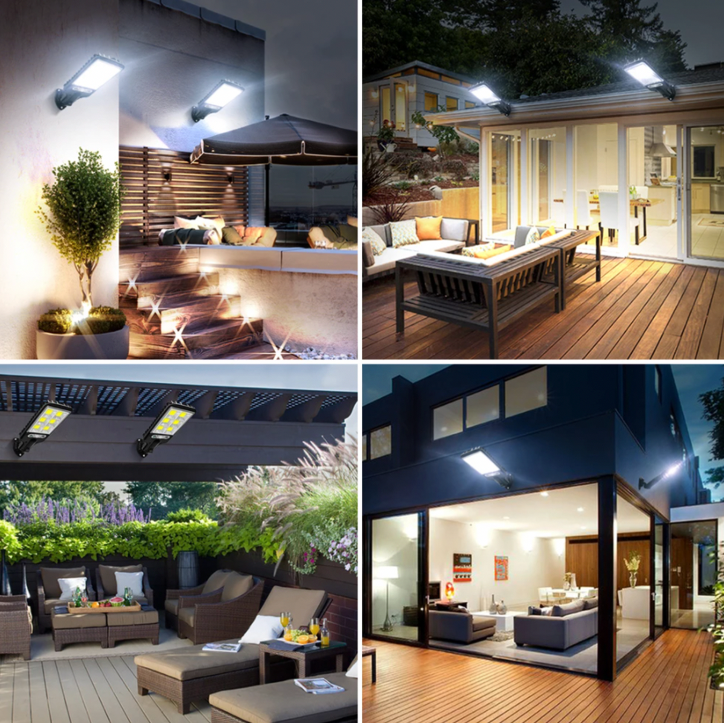 Motion Sensor Night Light with Solar Power