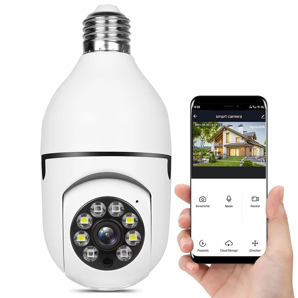 Smart Security Camera | 360° View | Full HD Night Vision