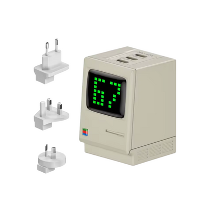 67W Smartphone Charger in Retro Vintage Style
