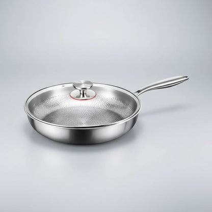 Titanium Hammered Nonstick Frying Pan for Induction Stoves and Modern Kitchens