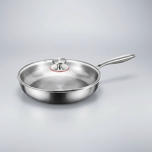 Titanium Hammered Nonstick Frying Pan for Induction Stoves and Modern Kitchens