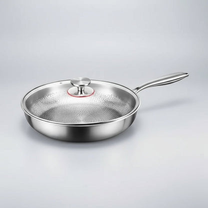 Titanium Hammered Nonstick Frying Pan for Induction Stoves and Modern Kitchens