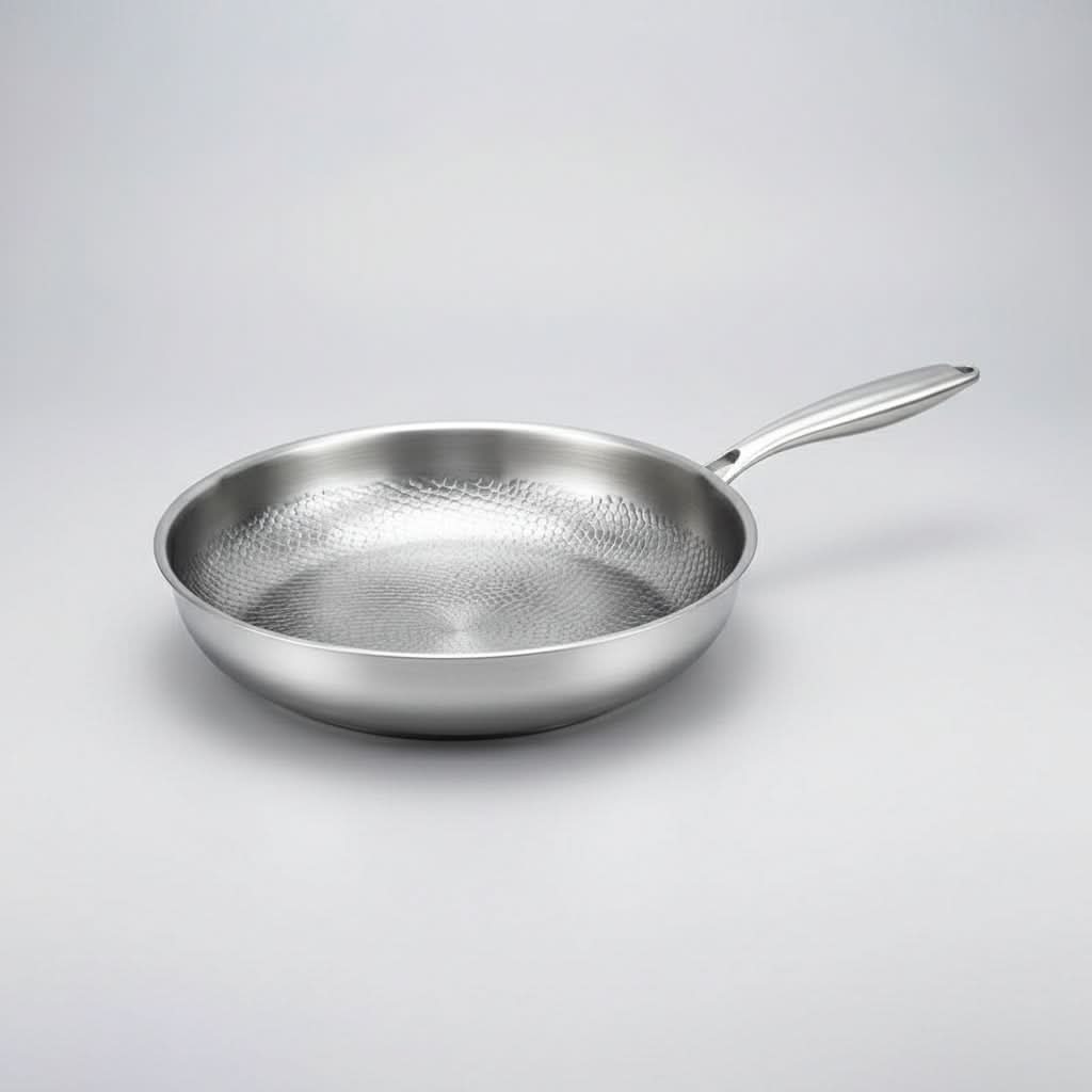 Titanium Hammered Frying Pan for Cooking