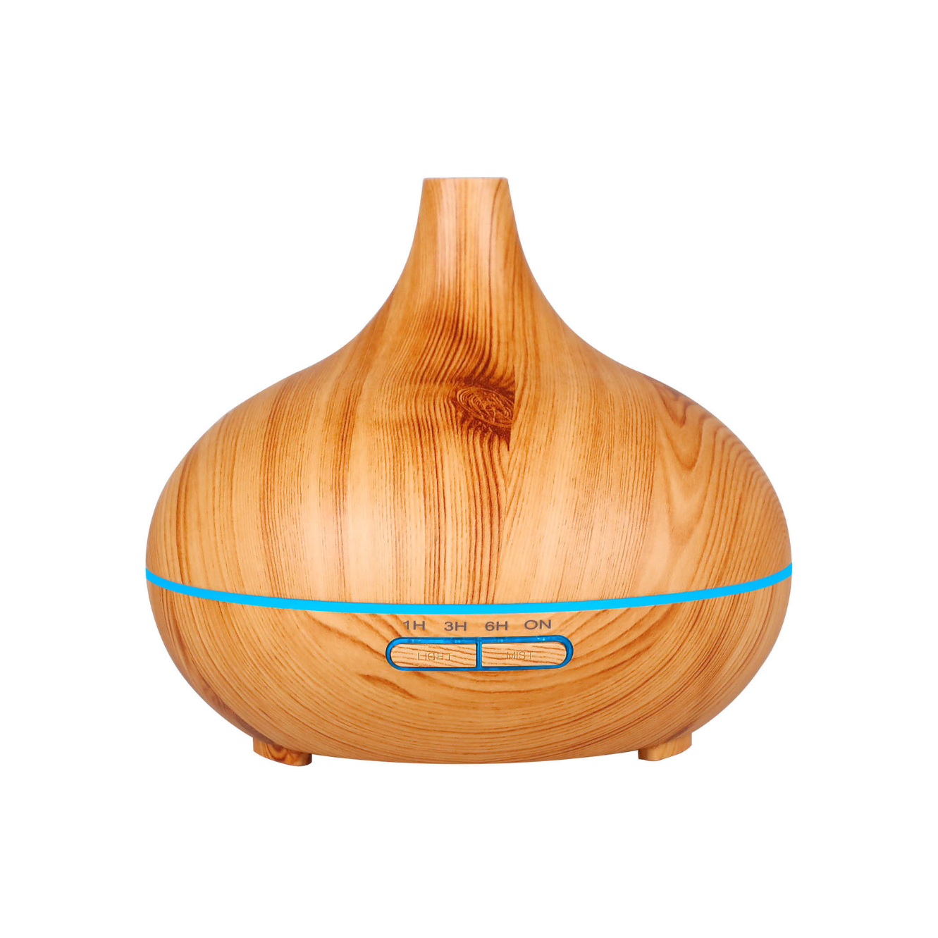 Wooden Design Ultrasonic Aroma Diffuser with LED Light