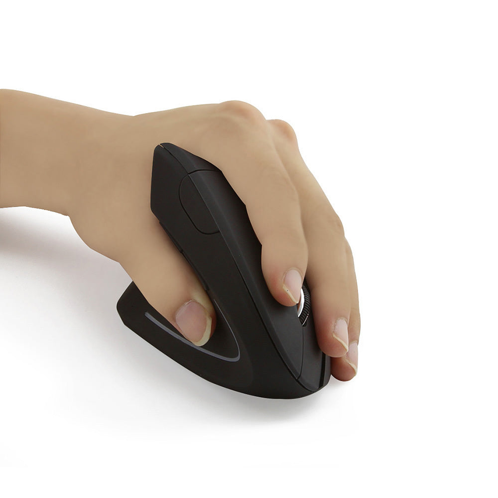 Ergonomic Vertical Wireless Optical Mouse for Gamers