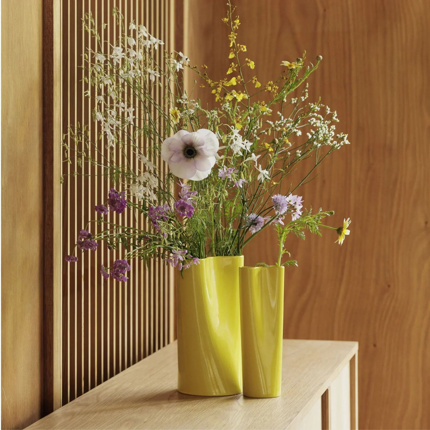 Sculptural Ceramic Vase with Pinched Design for Artistic Centerpieces