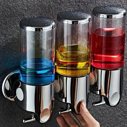 Wall-Mounted Soap Dispenser and Holder