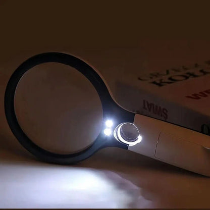 LED Magnifying Glass for Detailed Viewing