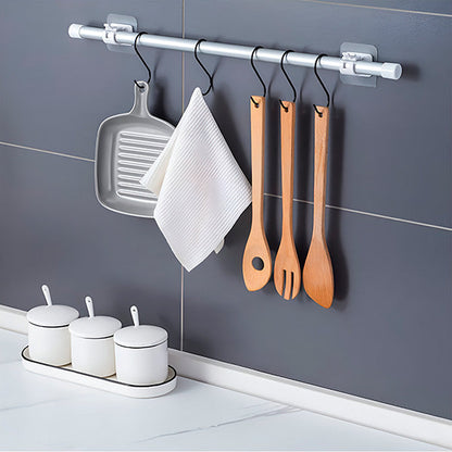 Adhesive Wall Hooks Set of 4 | No Drill, Easy Installation