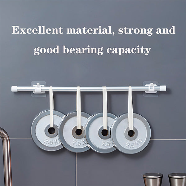 Adhesive Wall Hooks Set of 4 | No Drill, Easy Installation