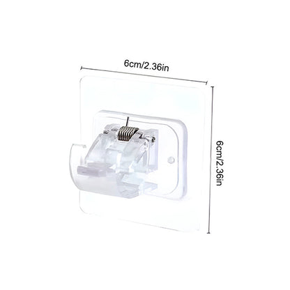 Adhesive Wall Hooks Set of 4 | No Drill, Easy Installation