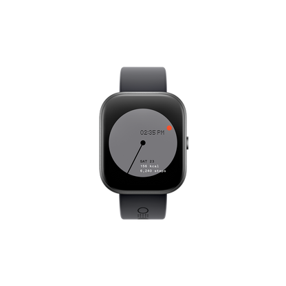 UrbanFlex Smart Watch with Vibrant Orange Strap